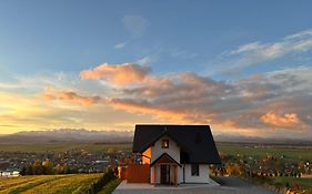 Domek na Wielkiej Górze z widokiem na Tatry, balia